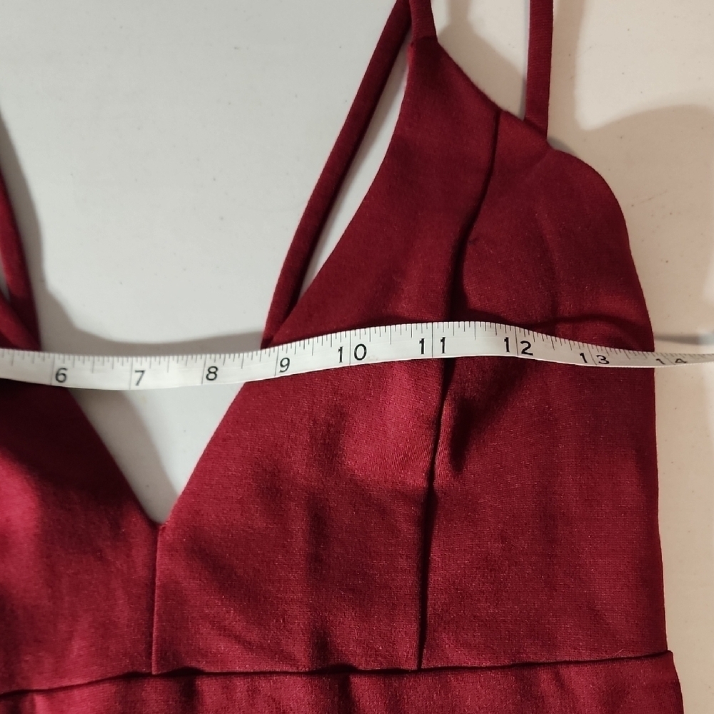 Lulu's Chic Backless Red Dress - Picture 5 of 6